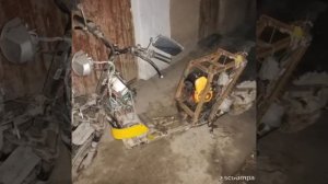 Самодельный рама вд 78 двгитель скутер