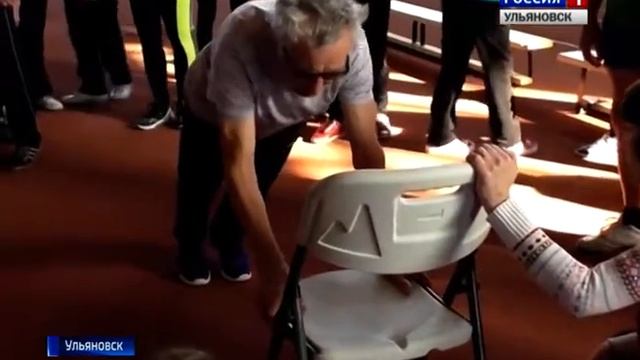 Первый золотой знак ГТО пришел в Ульяновск смотреть онлайн