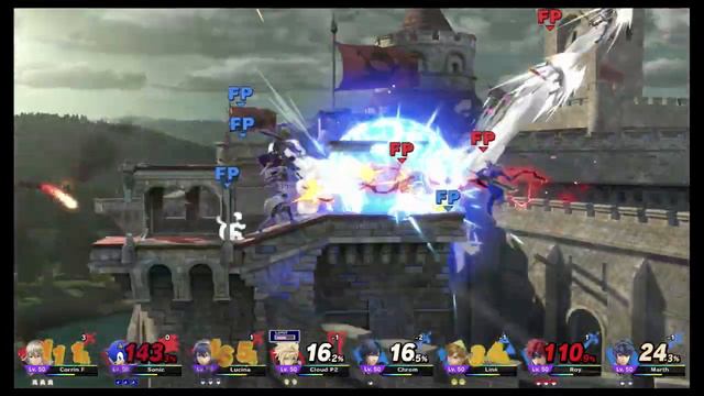 Super Smash Bros Ultimate Amiibo Fights  Request 12522 Castle Seige team battle