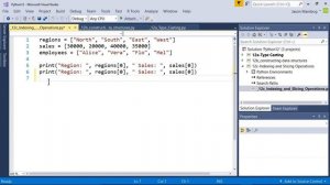 Indexing and Slicing Operations - Python (INF-303) tutorial