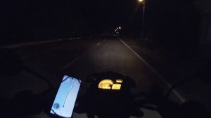 Motoland Bandit 250 ночь