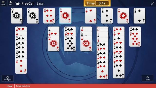 Star Club | FreeCell | Easy I - Solve the deck | Microsoft Solitaire Collection смотреть онлайн