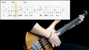 Patrice Rushen - Forget Me Nots (Bass Cover) (Play Along Tabs In Video)