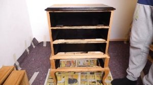 РЕСТАВРАЦИЯ ДУБОВОГО КОМОДА МАСЛОМ