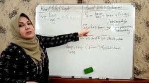 present perfect continuous // الوحدة الخامسة الموضوع الثاني