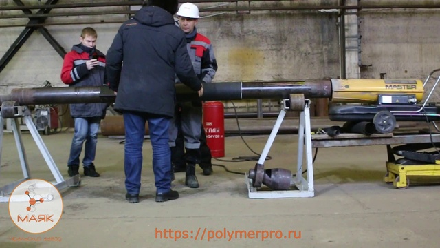 Монтаж противопучинного покрытия ОСПТ Reline на сваю