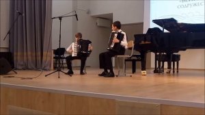 Дуэт аккордеонистов Соболев Сергей Шевцов Тимофей Е.  Дербенко Русский регтайм
