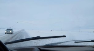 Суровая зимняя дорога / Оренбургская область / Илекский район / Январь 2022