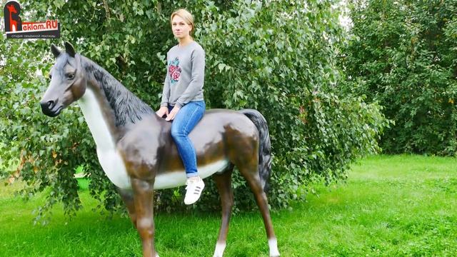 Ростовая фигура ЛОШАДЬ ? Лучшее решение для привлечения клиентов Вашего заведения смотреть онлайн