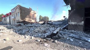 Среди пострадавших от удара националистов по город... Каховка в Херсонской области оказался младенец