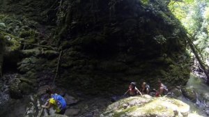 Каньоны и водопады ручья Сванидзе Сочи