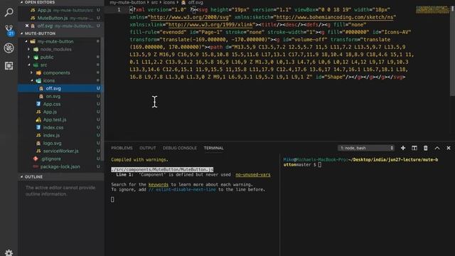 W8D4: React State and Props (1 of 1) смотреть онлайн