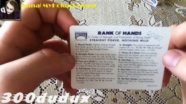 RECENZJA KART bicycle standard + Mały KONKURS ( wypromuje twój kanał ) смотреть онлайн