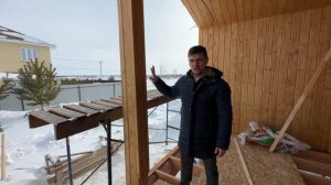 Как обшить террасу в доме.