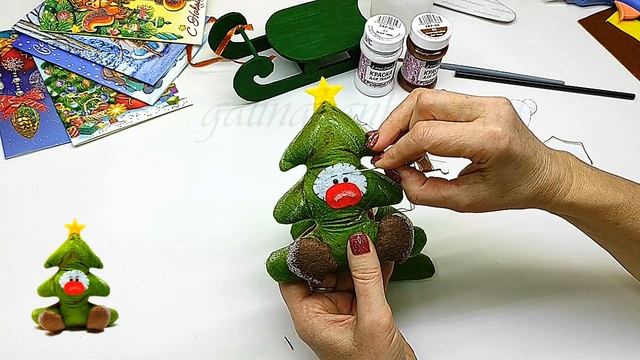 Как сделать елочку из фетра смотреть онлайн