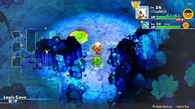 Lapis Cave Crawl (Fugitive Arc #1) - Pokemon Mystery Dungeon Rescue Team DX #15 смотреть онлайн