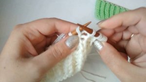 ПЫШНАЯ РЕЗИНКА спицами. Самый ПРОСТОЙ и БЫСТРЫЙ способ вязания объемной резинки!!!