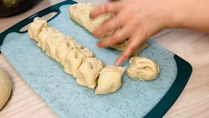 Лепёшки + самсы из одного теста. Тесто на пшенично-ржаной муке.