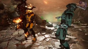 Mortal Kombat 1 - Cyber Scorpion vs Cyborg Sub-Zero Story Future (Cyborgs Story)