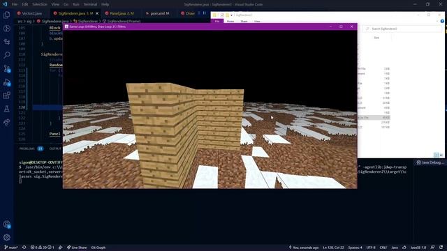 Java 3D Rendering Engine WIP