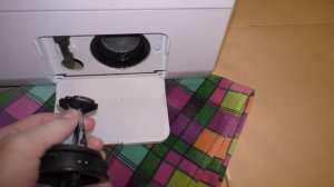 Стиральная машина LG (чистим сливной фильтр)