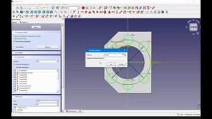 FreeCad Модель станка 2