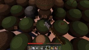 🌕ВСЕ КРУГЛОЕ! Выживаем на 1 КРУГЛОМ БЛОКЕ в Майнкрафте! НУБИК ШЕДИ ЛЕСКА