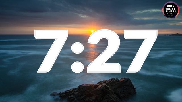 ???️ 15 Minutes Timer in a Sunset at Sea ? No Music, Calm ? Soft Alarm смотреть онлайн