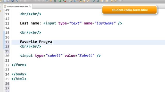JSP Tutorial #20 - JSP Forms Radio Buttons смотреть онлайн