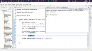 Java   Exception and Exception Handling Part 1