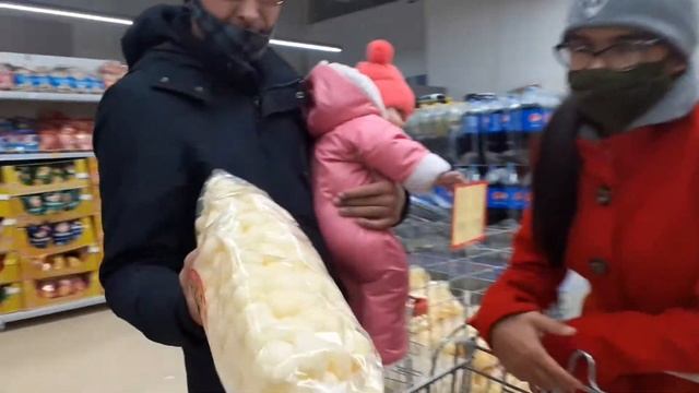 Покупки в Семейном Магните. Обзор покупок. К нам заглянули в гости семейные друзья Залия и Марат.