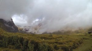 El Altar Volcano clouds Timelapse - Sangay National Park, Ecuador