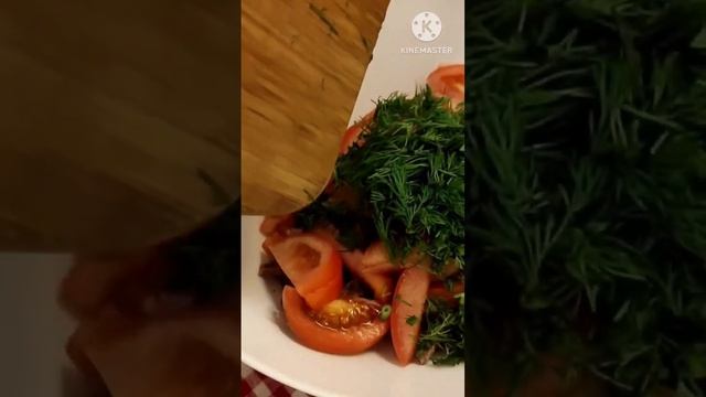 Мясной салат на праздничный стол!