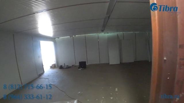 Холодильные камеры на склад цветов.