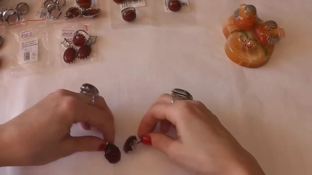КОМПЛЕКТЫ ( ЯШМА , СЕРДОЛИК ,РОЗОВЫЙ КВАРЦ ) ЧАСТЬ ВТОРАЯ
