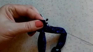 Резиночка для волос с украшением из эпоксидной смолы/DIY/Мастер класс