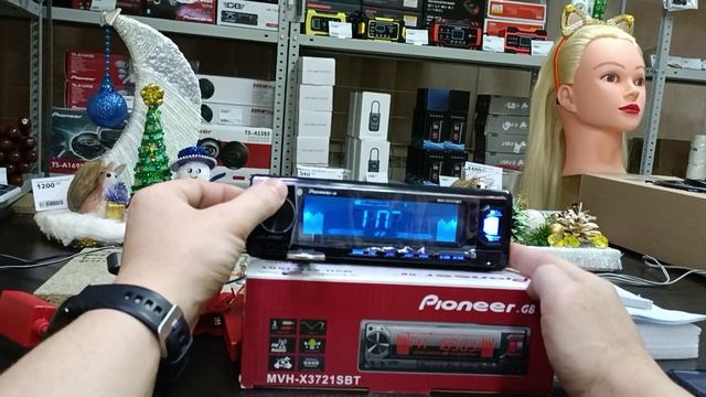 Обзор автомагнитолы Pioneer.gb MVH-X3721SBT смотреть онлайн