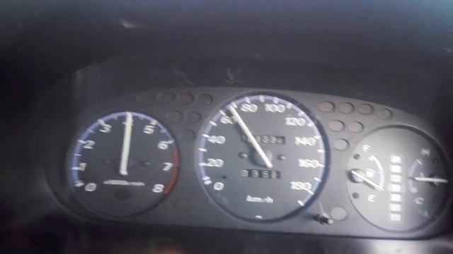honda civic ek3 d15b 3 stage vtec 0-100 acceleration