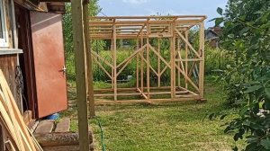 Постройка вольера для голубей