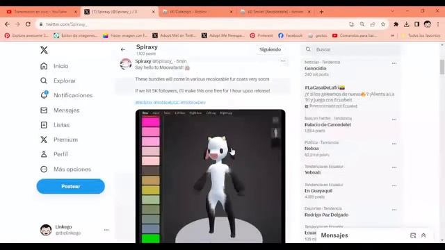 NUEVO SMUFLER, WAFFLE Y OTRO SORPRESA *GRATIS* EN ROBLOX! смотреть онлайн