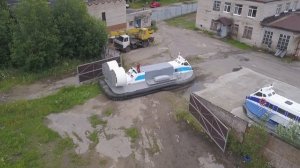 Судоверфь ПАРМА |  # Грузовой катер на воздушной подушке N23gr | HOVERCRAFT