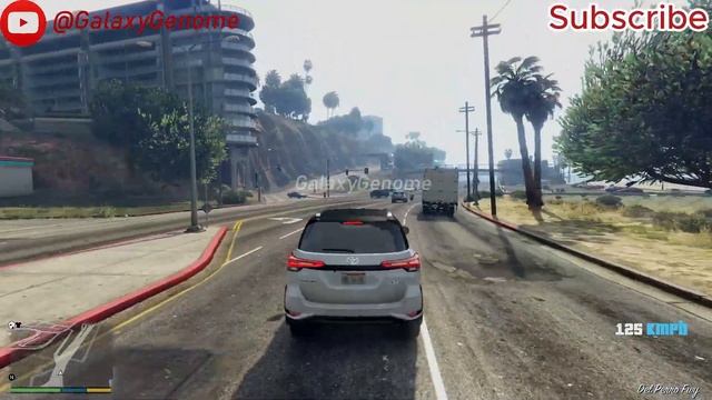 Elvish Yadav's Fortuner Legender in GTA 5 смотреть онлайн