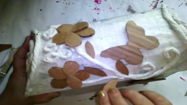 Cofre hecho de carton Chest made of cardboard смотреть онлайн