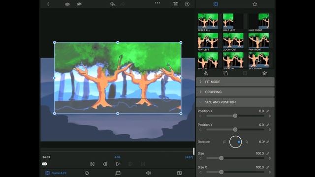 Animation With Static And Dynamic Layers - Created Using Animation Desk And LumaFusion (for iOS) смотреть онлайн