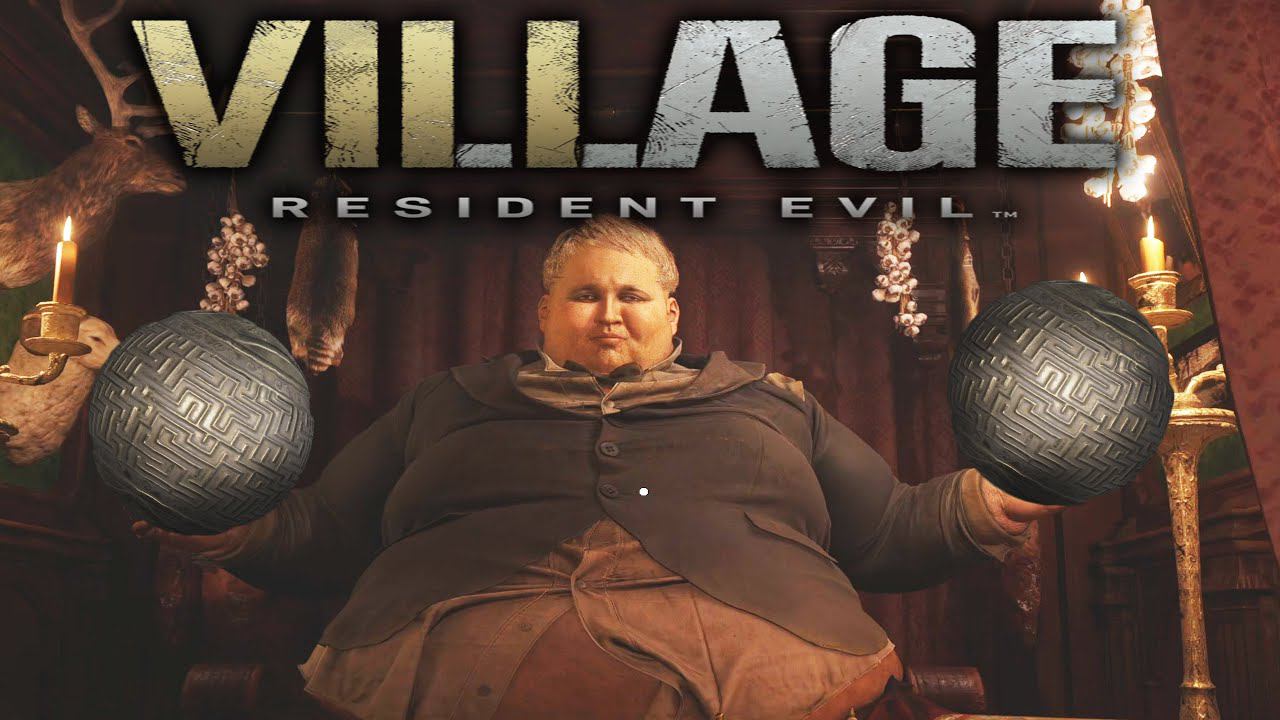 Играем с шариками Герцога!!  Прохождение  Resident Evil Village #3