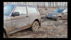 Нива против Дастера Часть 2