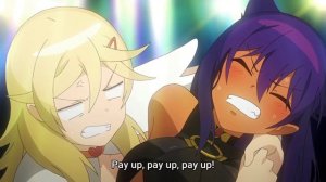 Jahy-Sama Vs Landlady Wrestling Match