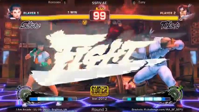 lol Koroviev - I Am Arcade - SSFIV:AE - Koroviev vs Tony - 11/09/2013 смотреть онлайн