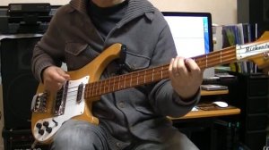 Something The Beatles Bass Cover Rickenbacker 4001