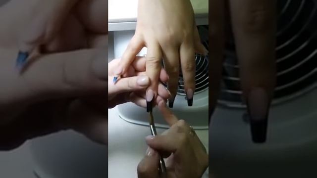 Школа Маникюра Евгении Имень: "черный френч" смотреть онлайн